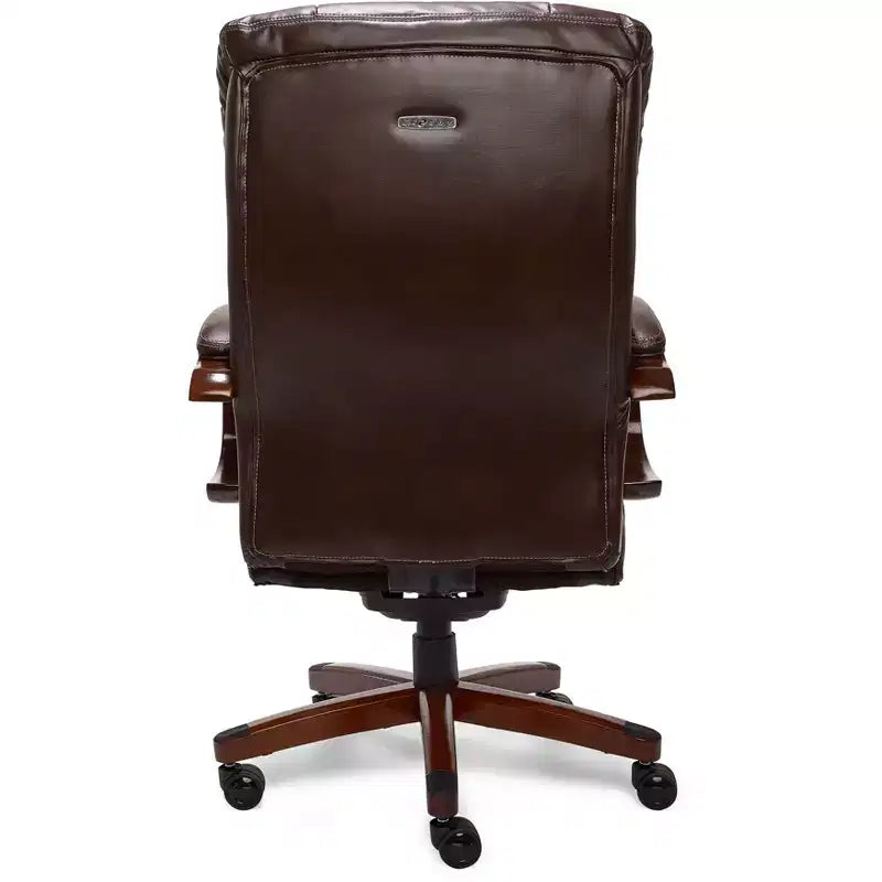 Sedia direzionale grande e alta marrone - La-Z-Boy: Memory Foam, ergonomica, capacità 181 kg