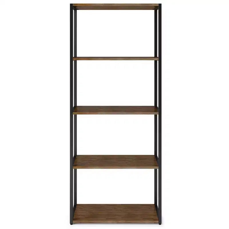 Libreria Brinkley 72" Naturale Rustico Marrone Invecchiato - WyndenHall