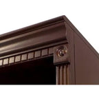 Libreria in legno ciliegio 84" Huntington Club - Martin Furniture: Verticale, 7 ripiani, nessun assemblaggio