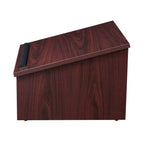Leggio da tavolo podio per conferenze in mogano - Hampden Furnishings: design moderno, truciolato con superficie laminata