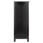 Libreria a 3 ripiani Terrace 30" x 37,01" Espresso Marrone - Winsome: MDF composito, componenti metallici