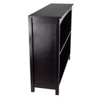 Libreria a 3 ripiani Terrace 30" x 37,01" Espresso Marrone - Winsome: MDF composito, componenti metallici