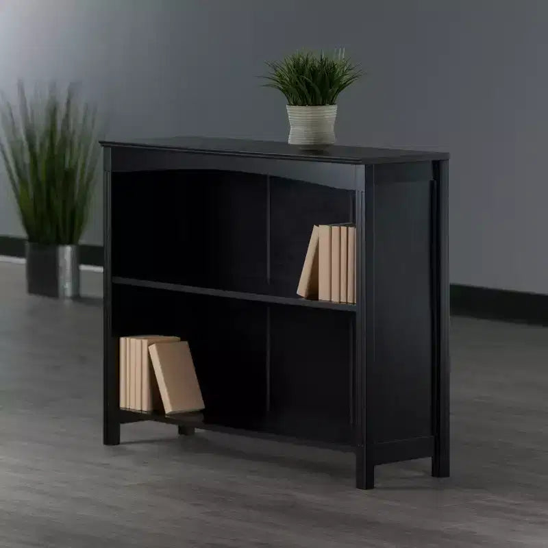 Libreria a 3 ripiani Terrace 30" x 37,01" Espresso Marrone - Winsome: MDF composito, componenti metallici