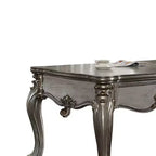 Scrivania direzionale Versailles platino antico - Acme Furniture: Superficie impiallacciata, Struttura in legno, Contenitore chiuso