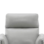 Sedia Sagen Active Sitting grigio similpelle 40" - Acme Furniture: morbida, reclinabile a 150°, nessun montaggio