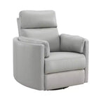 Sedia Sagen Active Sitting grigio similpelle 40" - Acme Furniture: morbida, reclinabile a 150°, nessun montaggio