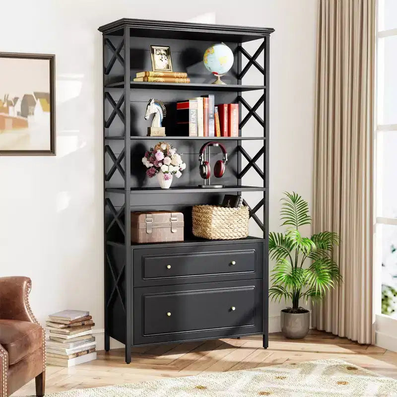LITTLE TREE 71,65" 2 cassetti nero