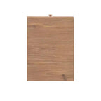 Mobiletto Archivio a 3 Cassetti con Rotelle Wedeln in Legno Finitura Naturale - Powell: Contenitore Mobile con Rotelle Bloccabili