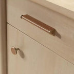 Scrivania direzionale Whitaker Point in acero naturale - Sauder: Mobili per l'home office con contenitore e vassoio per tastiera