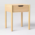 Scandi Nightstand Natural - Room Essentials™