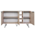 Credenza portaoggetti Niche in rovere chiaro