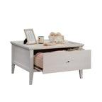Tavolino contenitore Sauder Larkin Ledge con cassetto color Rovere Ghiaccio