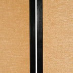 Paravento Shoji in juta, altezza 1,83 m, nero (4 pannelli) - Oriental Furniture: Separé pieghevole per la privacy