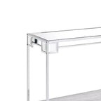 Tavolino d'accento Asbury 44" specchiato/cromato - Acme Furniture