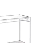 Tavolino d'accento Asbury 44" specchiato/cromato - Acme Furniture