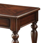 Tavolino Farrel Acme Furniture in Noce: Mobile da Soggiorno con Ripiano Contenitore, Finitura in MDF Impiallacciato