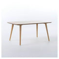 Cilla Coffee Table - Natural - Christopher Knight Home: Mid Century Modern, Mindi Veneer, Rectangle