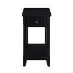 Tavolino d'appoggio Bertie da 13" con finitura nera - Acme Furniture