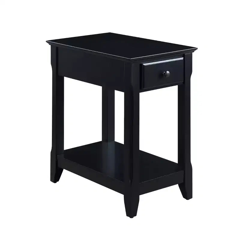 Tavolino d'appoggio Bertie da 13" con finitura nera - Acme Furniture