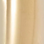 Tavolino Rhonda Oro/Vetro Trasparente - LumiSource: Art Déco, Design a Più Livelli, Forma Ovale, 55,88 cm di Altezza