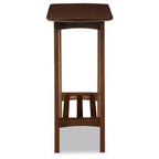 Sacramento Tavolo Console in Stile Scandinavo Moderno di Metà Secolo - Noce Scuro - Baxton Studio: Legno di Hevea con Ripiano Aperto