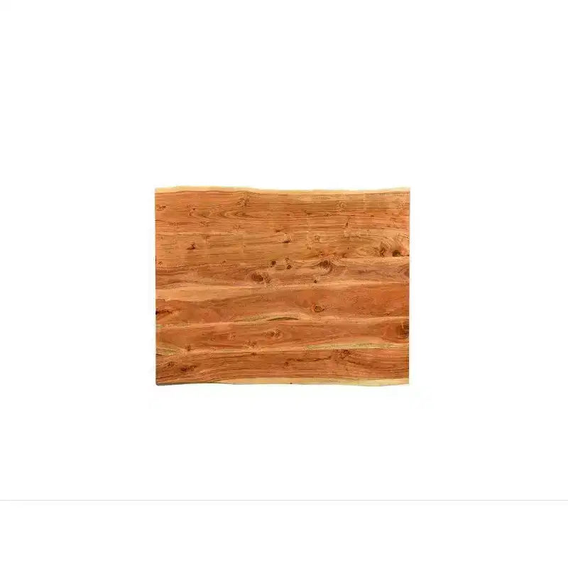 Tavolino da caffè in legno massello con bordo naturale - (16A x 45L x 31P) - Naturale - Timbergirl