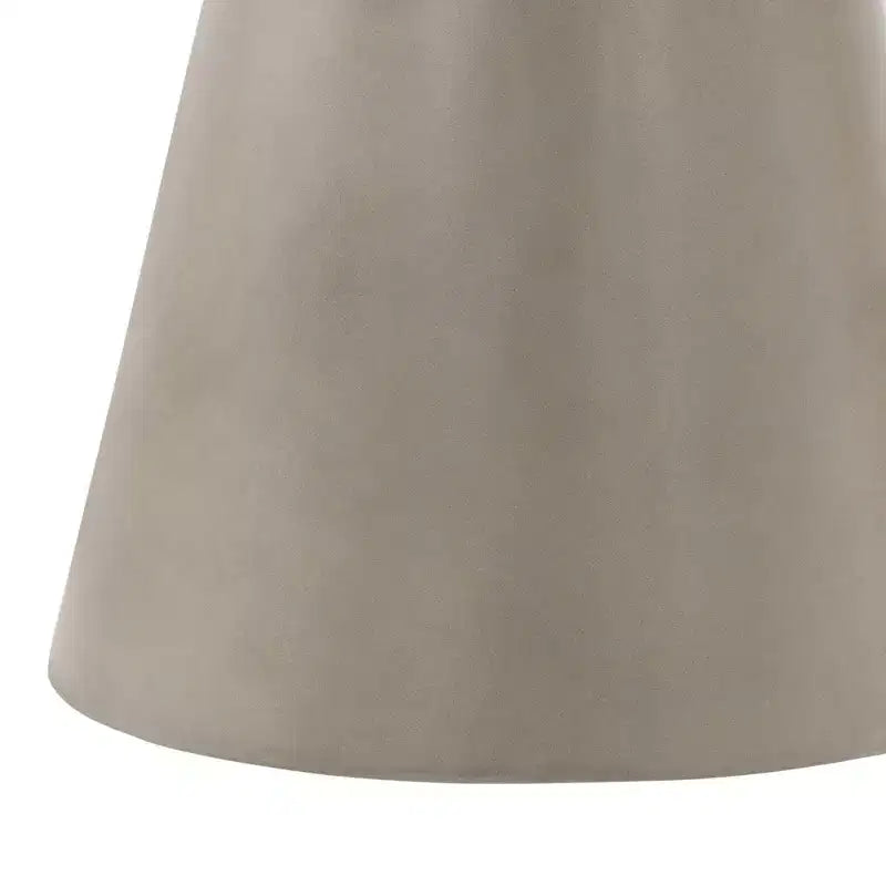 Sgabello Tavolino D'Appoggio Grigio Umbre Concrete End - Armen Living