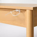 Consolle moderna in legno con cassetto da 48" marrone - Threshold™ disegnato con Studio McGee