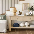 Consolle Elder 152 cm, naturale - Threshold™ disegnata con Studio McGee (montaggio richiesto)