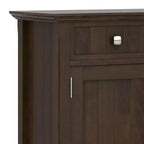 WyndenHall Normandy Armadio Contenitore Ampio Ingresso Marrone Brunetta: Stile Transizionale, 3 Cassetti, Struttura in Pino