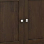 WyndenHall Normandy Armadio Contenitore Ampio Ingresso Marrone Brunetta: Stile Transizionale, 3 Cassetti, Struttura in Pino