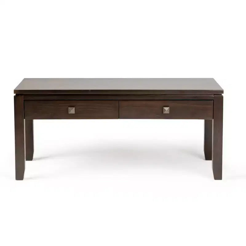 Tavolino da caffè Essex marrone mogano da 42" - WyndenHall