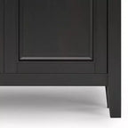 Halifax Mobiletto contenitore da ingresso Marrone Hickory - WyndenHall: Scaffali regolabili, Pino e compensato