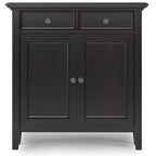 Halifax Mobiletto contenitore da ingresso Marrone Hickory - WyndenHall: Scaffali regolabili, Pino e compensato