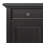 Halifax Mobiletto contenitore da ingresso Marrone Hickory - WyndenHall: Scaffali regolabili, Pino e compensato