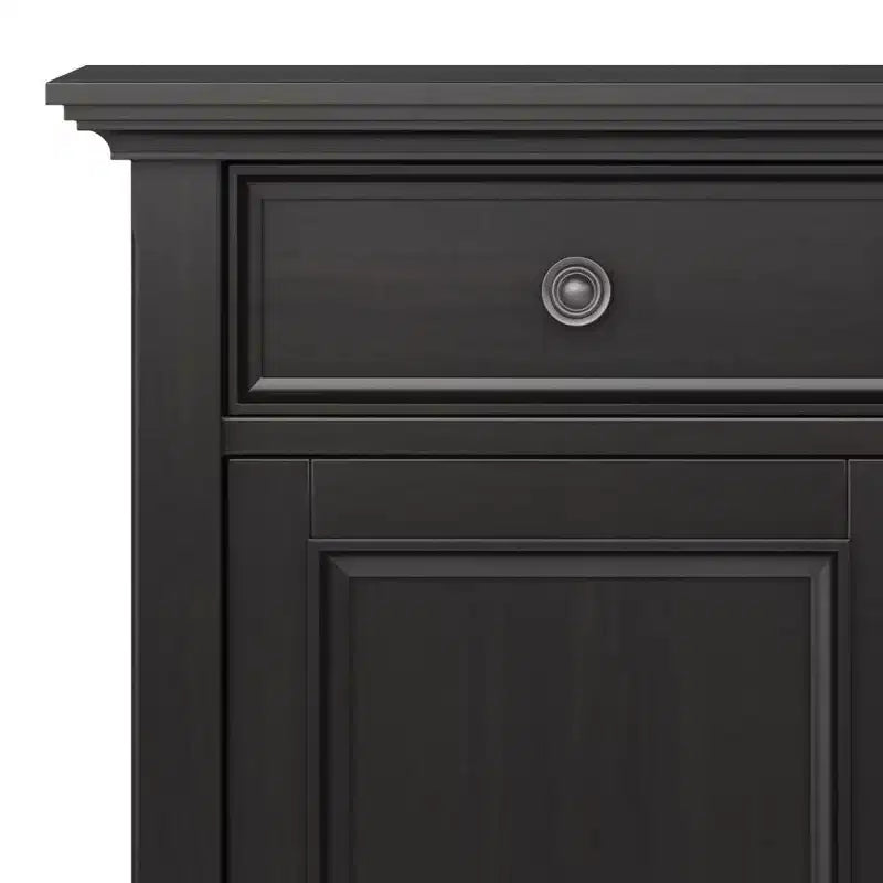 Halifax Mobiletto contenitore da ingresso Marrone Hickory - WyndenHall: Scaffali regolabili, Pino e compensato