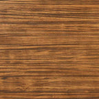 Tavolino da caffè Ezra in legno massello e metallo: Robusta struttura nera, design a 2 ripiani - ClickDecor