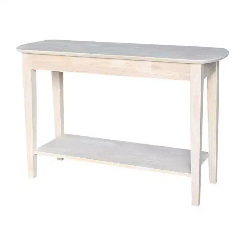 Philips Oval Sofa Table Unfinished - International Concepts