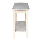 Tavolino ovale Philips non rifinito - International Concepts