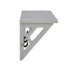 Gancio appendiabiti con mensola Middlebury da 36" grigio - Alaterre Furniture
