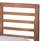 Letto Piera Moderno in Legno con Piattaforma a 3 Cassetti Noce/Marrone - Baxton Studio