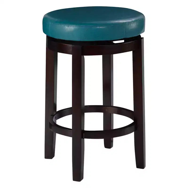 Maya Swivel Backless Counter Height Barstool - Linon