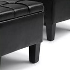 3 pz 44 Pouf contenitore Lancaster - Wyndenhall