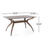 Set da pranzo 5 pezzi Nissie Mid-Century - Christopher Knight Home