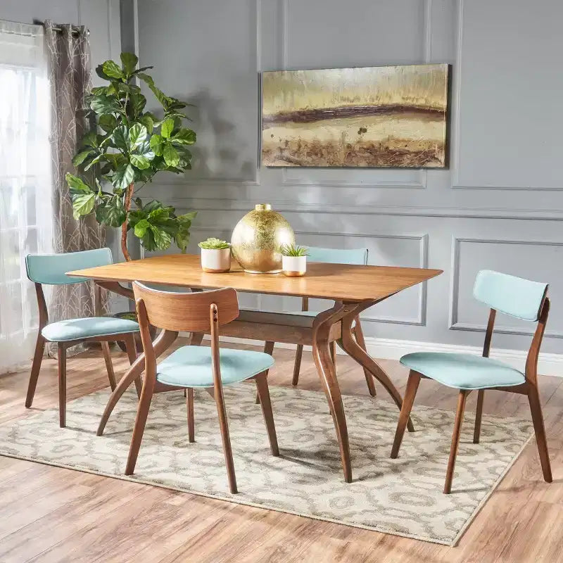 Set da pranzo 5 pezzi Nissie Mid-Century - Christopher Knight Home