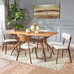 Set da pranzo 5 pezzi Nissie Mid-Century - Christopher Knight Home