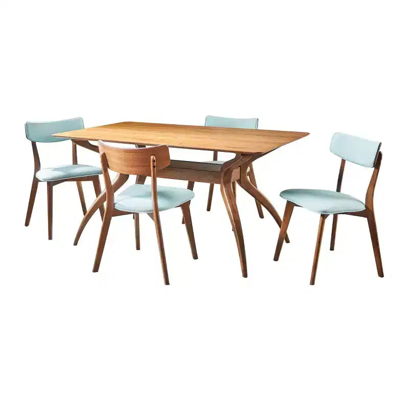 Set da pranzo 5 pezzi Nissie Mid-Century - Christopher Knight Home