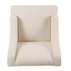 Poltrona a pozzetto classica con braccioli Swoop - Homepop