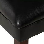 Set di 2 sedie da pranzo Parsons in similpelle - Homepop