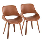 Set di 2 sedie da pranzo/d'accento Fabrico di metà secolo Lumisource